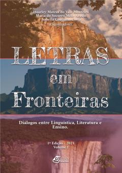 Capa do livro "Letras em fronteiras"